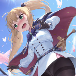 This is a pixiv picture whose title is 落ちた防止.