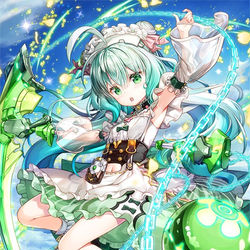 This is a pixiv picture whose title is 芽吹 まりあ.