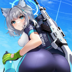 This is a pixiv picture whose title is シロコ.