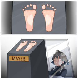 This is a pixiv picture whose title is Mayer.