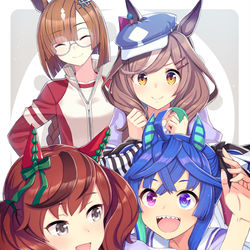 This is a pixiv picture whose title is ウマ娘絵.