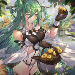 This is a pixiv picture whose title is 仕事絵.