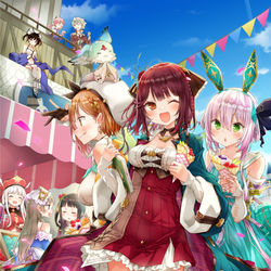 This is a pixiv picture whose title is フェス.