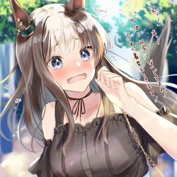 This is a pixiv picture whose title is 恋する乙女、ゲートに入って体勢整いました.