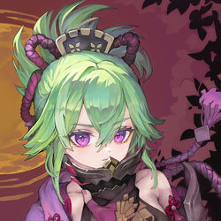 This is a pixiv picture whose title is 久岐忍.
