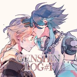 This is a pixiv picture whose title is [腐向け/魈空]GNSNログ１.