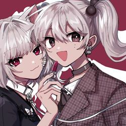 This is a pixiv picture whose title is ♡.