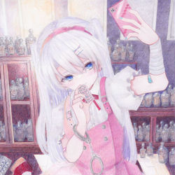 This is a pixiv picture whose title is 病み付き.