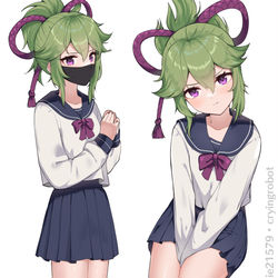This is a pixiv picture whose title is Kuki Shinobu.