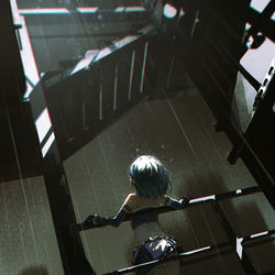 This is a pixiv picture whose title is 美樹さやか.