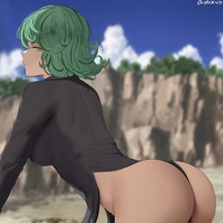 This is a pixiv picture whose title is Tatsumaki.