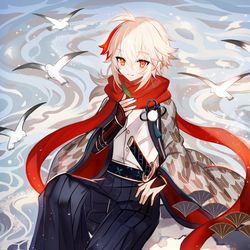 This is a pixiv picture whose title is 潮汐の音.
