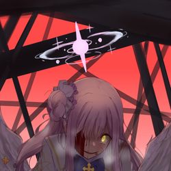 This is a pixiv picture whose title is 魔女襲来.