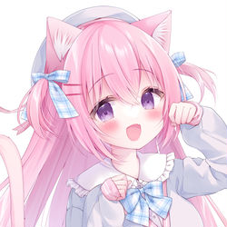 This is a pixiv picture whose title is にゃ！.