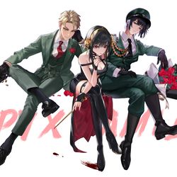 This is a pixiv picture whose title is 🌹.