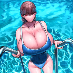 This is a pixiv picture whose title is 最近のお乳.