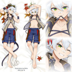 This is a pixiv picture whose title is ベネットくん抱き枕.