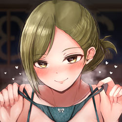 This is a pixiv picture whose title is 「こちらは今日のログインボーナスですよ」.