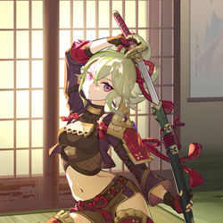 This is a pixiv picture whose title is 久岐忍.