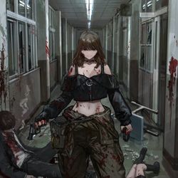 This is a pixiv picture whose title is お仕事イラスト.