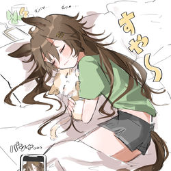 This is a pixiv picture whose title is 大きな猫と小さな猫.
