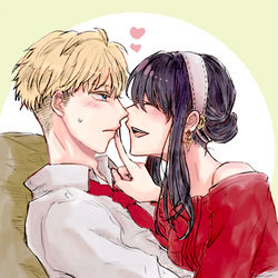This is a pixiv picture whose title is スパイファミリーログ.