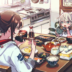 This is a pixiv picture whose title is ラフ詰め.