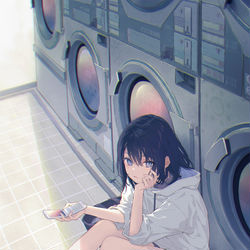 This is a pixiv picture whose title is Slowly time.