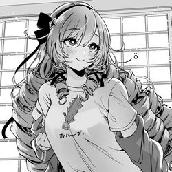 This is a pixiv picture whose title is コンビニからの帰宅お嬢様.