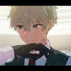 This is a pixiv picture whose title is 濡れロイド.