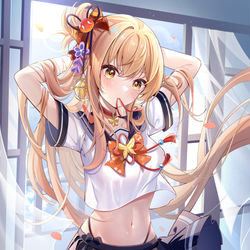 This is a pixiv picture whose title is 更新~宵宫.
