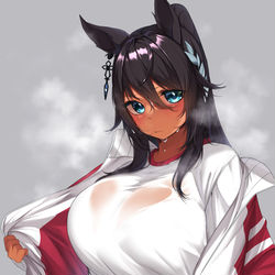 This is a pixiv picture whose title is シンボリクリスエス.
