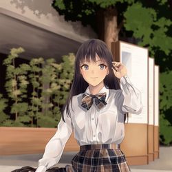 This is a pixiv picture whose title is お嬢様.