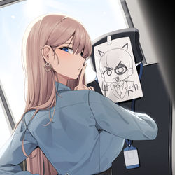 This is a pixiv picture whose title is OL.