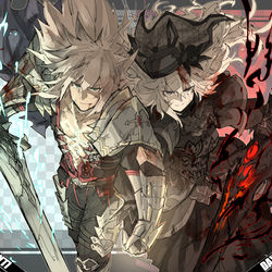 This is a pixiv picture whose title is 離別.
