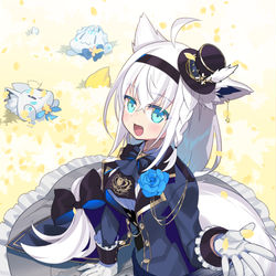 This is a pixiv picture whose title is 白上フブキ.