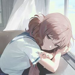 This is a pixiv picture whose title is 66日目,黄前久美子.