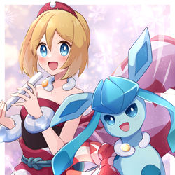 This is a pixiv picture whose title is グレイシアのカイちゃんスタイル.