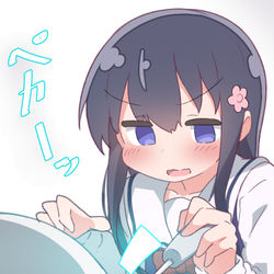 This is a pixiv picture whose title is あっ！.