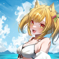 This is a pixiv picture whose title is そら.