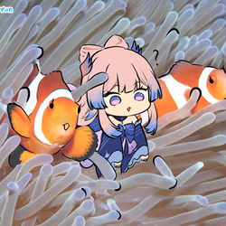 This is a pixiv picture whose title is 코코미!.
