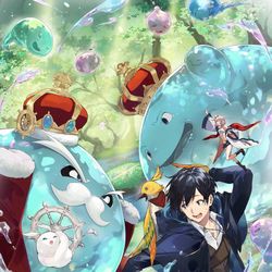This is a pixiv picture whose title is 【仕事絵】『装備製作系チートで異世界を～10』表紙絵.
