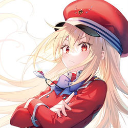 This is a pixiv picture whose title is 将軍になってしまったひきこもり吸血姫.