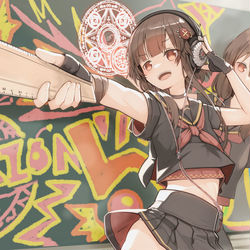 This is a pixiv picture whose title is Pixiv Request(めぐみん).