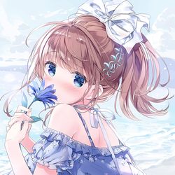 This is a pixiv picture whose title is secret feelings.