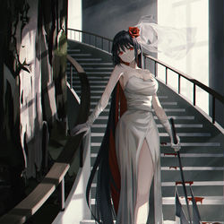 This is a pixiv picture whose title is Honeymoon.
