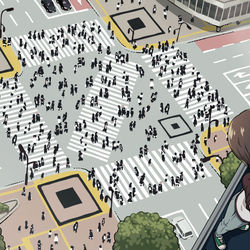 This is a pixiv picture whose title is QR Scramble.
