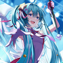 This is a pixiv picture whose title is マジカルミライ2022.