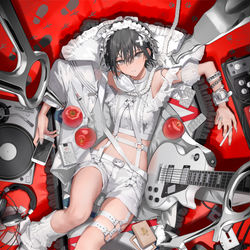 This is a pixiv picture whose title is 犇めく再生.