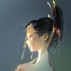 This is a pixiv picture whose title is 练习图~.